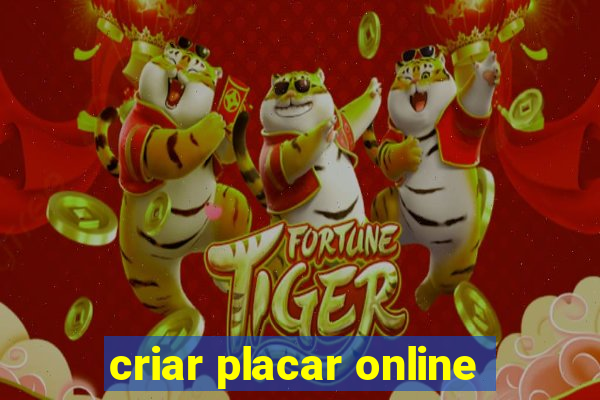 criar placar online